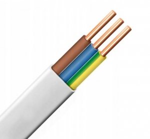 Przewód NKT instal PLUS YDYp 3x2,5 żo 450/750V /100m/