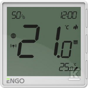  Regulator temperatury Internetowy, ENGO EONE-230W podtynkowy, dobowy, ZigBee, biały, 230V