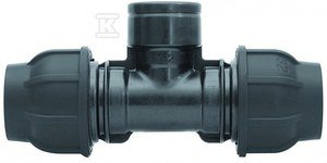 TRÓJNIK ZACISK.PP 90ST.40X1 X40 GW DO P