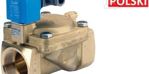 Zawór elektromagnetyczny odcinający EV220B 50B NO (normalnie otwarty), G 2 cale, 0,3-16 bar, Kv 40m3/h, mosiądz/EPDM, bez cewki, atest PZH