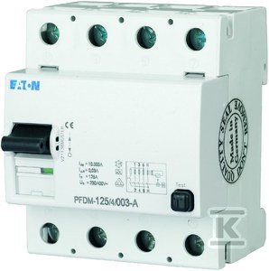 Wyłącznik różnicowoprądowy PFIM PFIM-100/4/03 102825