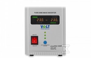 Zasilacz awaryjny SINUS PRO 1000 E 12/230V (700/1000W) 3SP091012E
