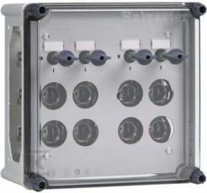 Tabliczka M22S-ST-X93 opisowa I-0-II 50x30mm czarna 216486