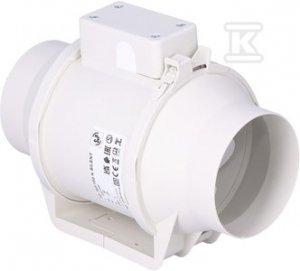 Wentylator kanałowy TD-160/100 N SILENT