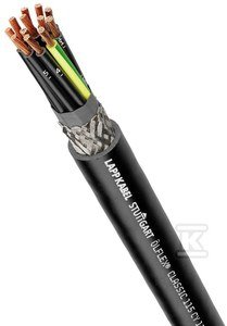 Przewód sterowniczy ÖLFLEX® CLASSIC 115 CY 4G0,75 BK: 300/500 V: Giętki: PVC: Eca: ekran: odporny na UV, bęben 1136111