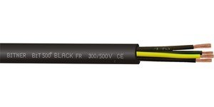 Przewód sterowniczy BiT 500 BLACK FR 5G0,75 500V SB1835
