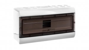 Rozdzielnica modułowa 1x18 natynkowa zaciski PE i N 6x16  18x10mm2 IP40 6665-118