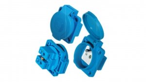 Gniazdo wtyczkowe z/u 16A 250V GZ–16 IP54 D.3153