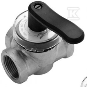 ZAWÓR OBROTOWY HRB3 PN10 32/16, RP 5/4