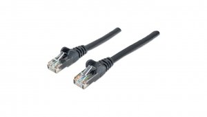 Patch Cord Cat6 UTP 3,0M Czarny 100 Miedź 342070