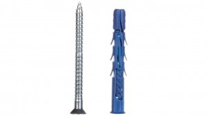 Kołek ramowy fi10 z wkrętem krzyżowym 10x80 R-FF1-N-10L080 /50szt./