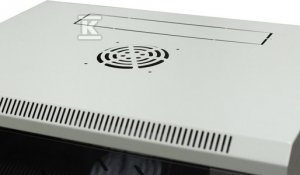 Szafa wisząca 19 niedzielona 9U 600X450X500,kolor szafy- RAL 7044 ,kolor drzwi- RAL 7010 EM/AP6409