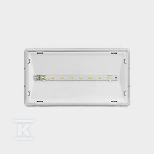 OPR.EXIT S LED IP65 2W 1H + GRZAŁKA