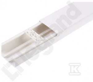 Listwa kablowa 90X40.1 biała z PCV,długość 2 m 330120