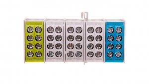 Blok rozdzielczy 5-biegunowy 80A KKL 54 2600137