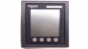 Miernik parametrów sieci (U, I, P, Q, f, PF, E) 5/1A przekładnik 100-415V AC Ethernet tablicowy 96x96mm METSEPM5340