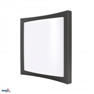 OPRAWA ELEWACYJNA VALANT 20W 3000K 1400LM IP65 243X243X73MM PLAFON GRAFIT