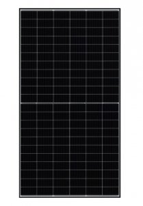 moduły pv JA Solar, mono-Si, dwustronny, ogniwa połówkowe N-type 182mm 16-BB, 6x22psc, kable ok. 140cm, moc STC 620 Wp, wym.:2382x1134x30, k.p.: złącze MC4/EVO2, sprawność 22,9%, waga 33.1kg, rama srebrna, 36 szt/paleta