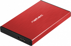 Zewnętrzna obudowa dysku Natec Rhino Go SATA 2.5cala USB 3.0 Czerwony