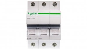 Wyłącznik nadprądowy 3P B 25A 6kA AC K60N A9K01325