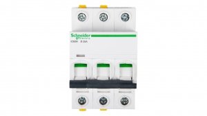 Wyłącznik nadprądowy 3P B 25A 6kA AC iC60N-B25-3 A9F03325