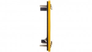 Płyta czołowa do montażu podtynkowego 1-otwór (żółta) 22mm M22-EY1 216542