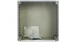 Obudowa 375x375x225mm IP65 pokrywa transparentna CI44E-200 036182