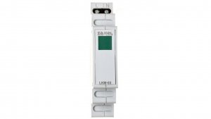 Lampka modułowa 1-fazowa zielona 230V LED LKM-03-20 EXT10000045