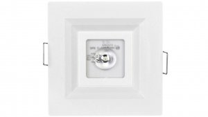 Oprawa awaryjna LOVATO P ECO LED 1W 120lm (opt. otwarta) 1h jednozadaniowa biała LVPO/1W/E/1/SE/X/WH