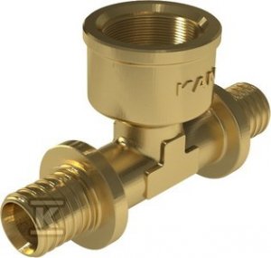 Trójnik mosiężny GW ultraLINE - 16 Rp1/2 2509258001
