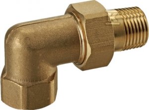ZŁĄCZKA GRZEJNIK KĄT 3/4 ORING MOSIĄ