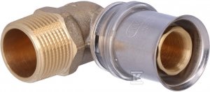 KOLANO 90O GZ TIGRIS M5 FI25X3/4