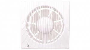 Wentylator wyciągowy fi 150 20W 198m3/h 230V IPX4 biały wył. czasowy E0007848W WA150T