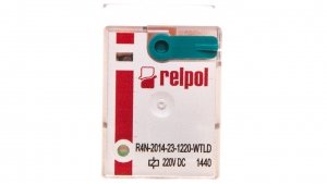 Przekaźnik przemysłowy 4P 220V DC AgNi R4N-2014-23-1220-WTLD