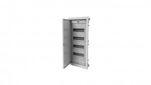 Rozdzielnica modułowa 4x12 podtynkowa z metalowymi drzwiami IP40 N PE C.1548