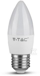 Żarówka LED V-TAC 4,5W E27 Świeczka VT-1821 4000K 470lm 2143431
