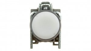 Przycisk sterowniczy 22mm biały 1Z 1R z samopowrotem z podświetleniem XB4BW3165