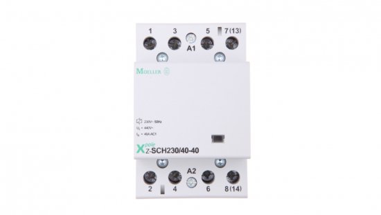 Stycznik modułowy 40A 4Z 0R 230V AC Z-SCH230/40-40 248852
