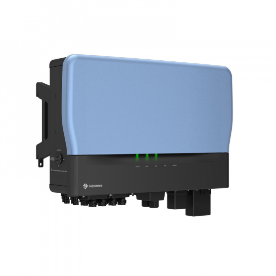 Falownik hybrydowy Solplanet // ASW030K-TH, 3-fazowy, 30kW, 4 MPPT, rozłącznik DC, komunikacja WLAN/LAN i RS485, współpraca z bateriami wysokonapięciowymi LiFePO4, 2 wejścia bateryjne / 10 lat gwarancji