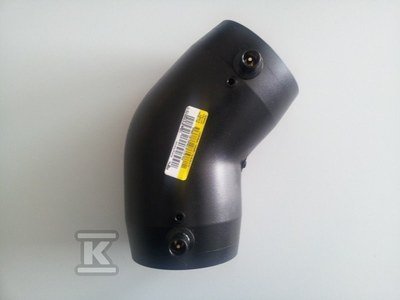 Kolano 45 stopni elektrooporowe 50 SDR7.4 SDR11 SDR13.6 SDR17, woda-gaz 25170005011