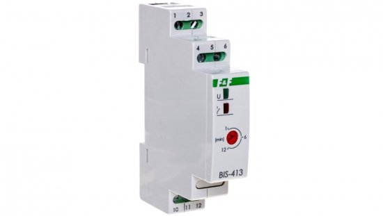 Przekaźnik bistabilny 1P 16A 230V AC Inrush, BIS-413-LED