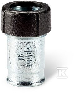 Łącznik zaciskowy Gebo Quick QI 1/2 GW do rur stalowych .195.01.01 17