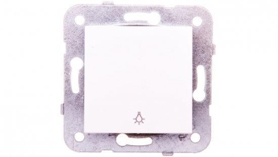 Karre Przycisk Z Symbolem Światło, Kolor Biały / 90963603