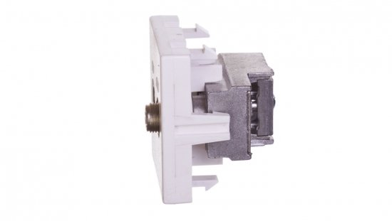 Simon Connect Gniazdo K45 antenowe RTV/SAT czysta biel K130A/9