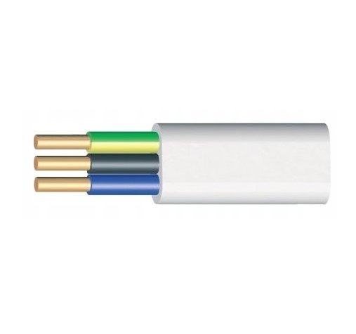 Przewód YDYp 3x6 żo 450/750V /25m/