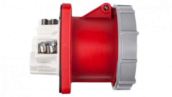 Gniazdo tablicowe 125A 5P 400V /120x120/ czerwone IP67 POWER TWIST 345-6