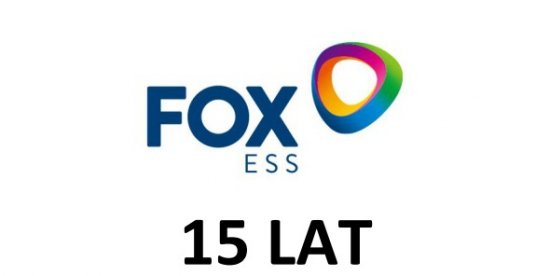Gwarancja rozszerzona, łącznie 15 lat (12+3), falownik 3-fazowy FoxESS T17_G3
