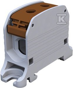 STB 50 Złączka szynowa gwintowa Al/Cu 87310 SIMBLOCK brązowy 81001015