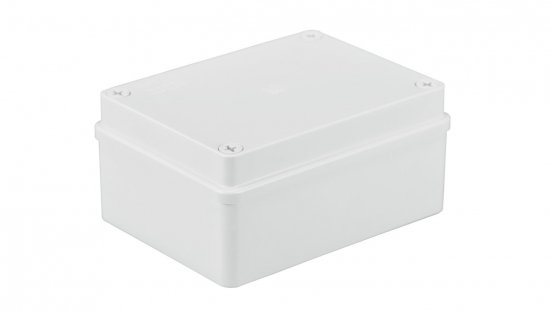 Puszka n/t hermetyczna 150x110x70 bez dławików IP56 biała S-BOX 316B