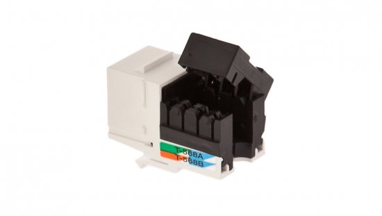 Simon Connect Wkład gniazda komputerowego pojedynczy RJ45 kat.5e nieekranowany biały CJ545U